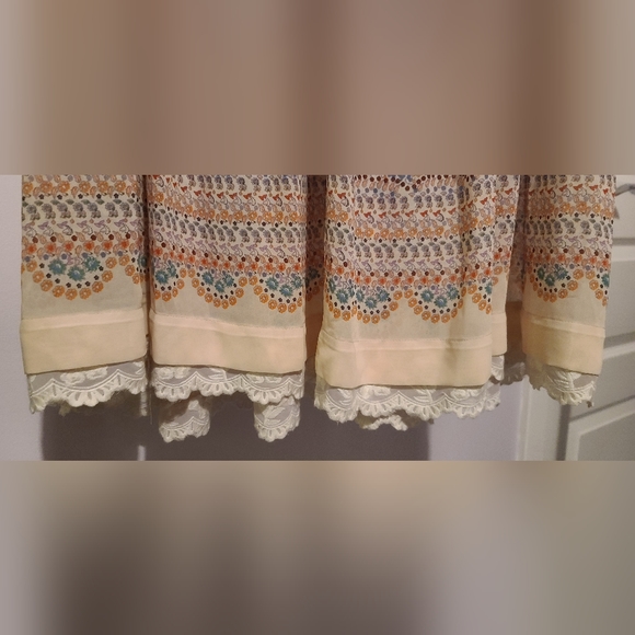 Maeve Violetta Floral Swing Dress Medium Anthropologie - Picture 3 of 4